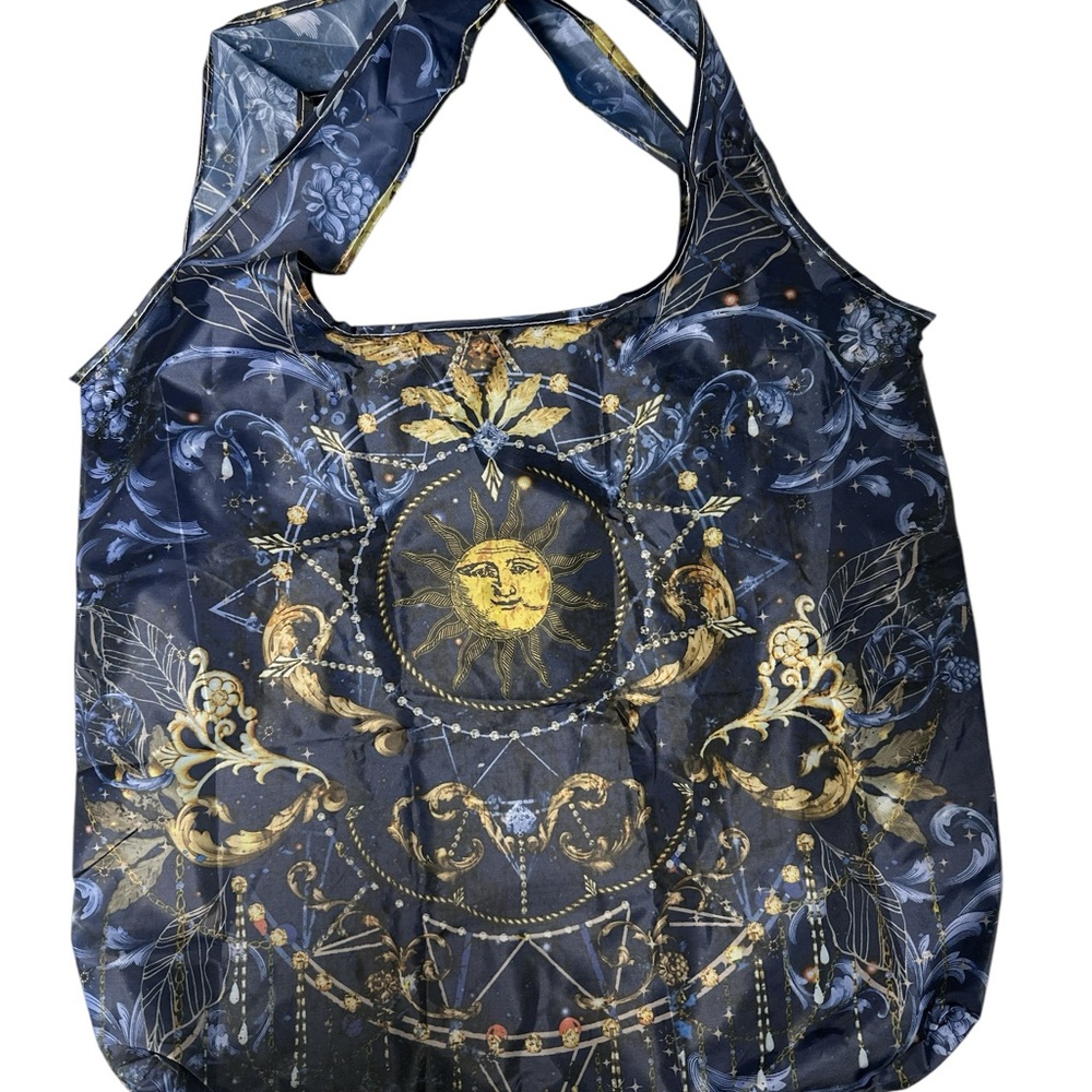 Johnny Was California Blue Tote Bag - Picture 3 of 3